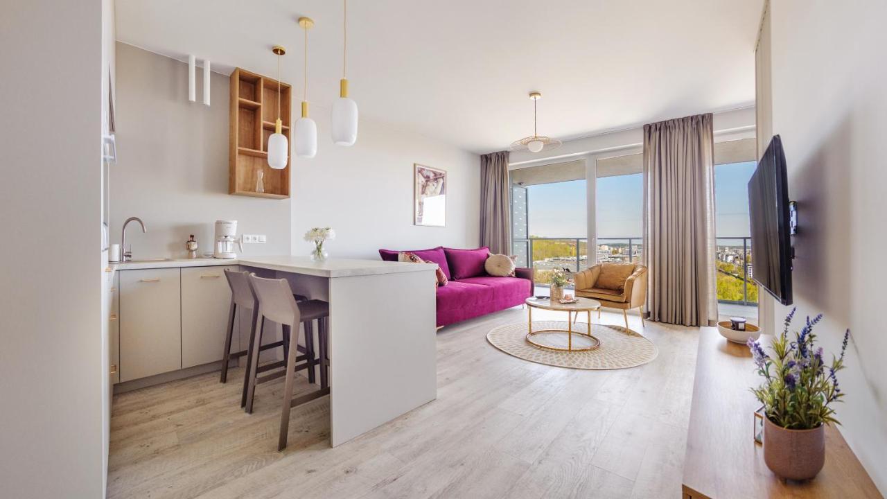 Apartamenty Sun & Snow Modern Tower Гдыня Экстерьер фото